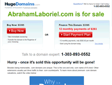 Tablet Screenshot of abrahamlaboriel.com